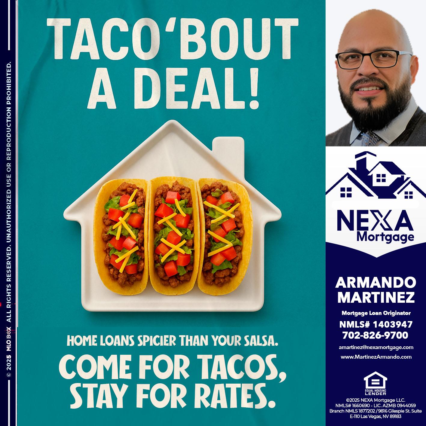 TA-CONVERSEMOS - Armando Martinez -Mortgage Loan Originator