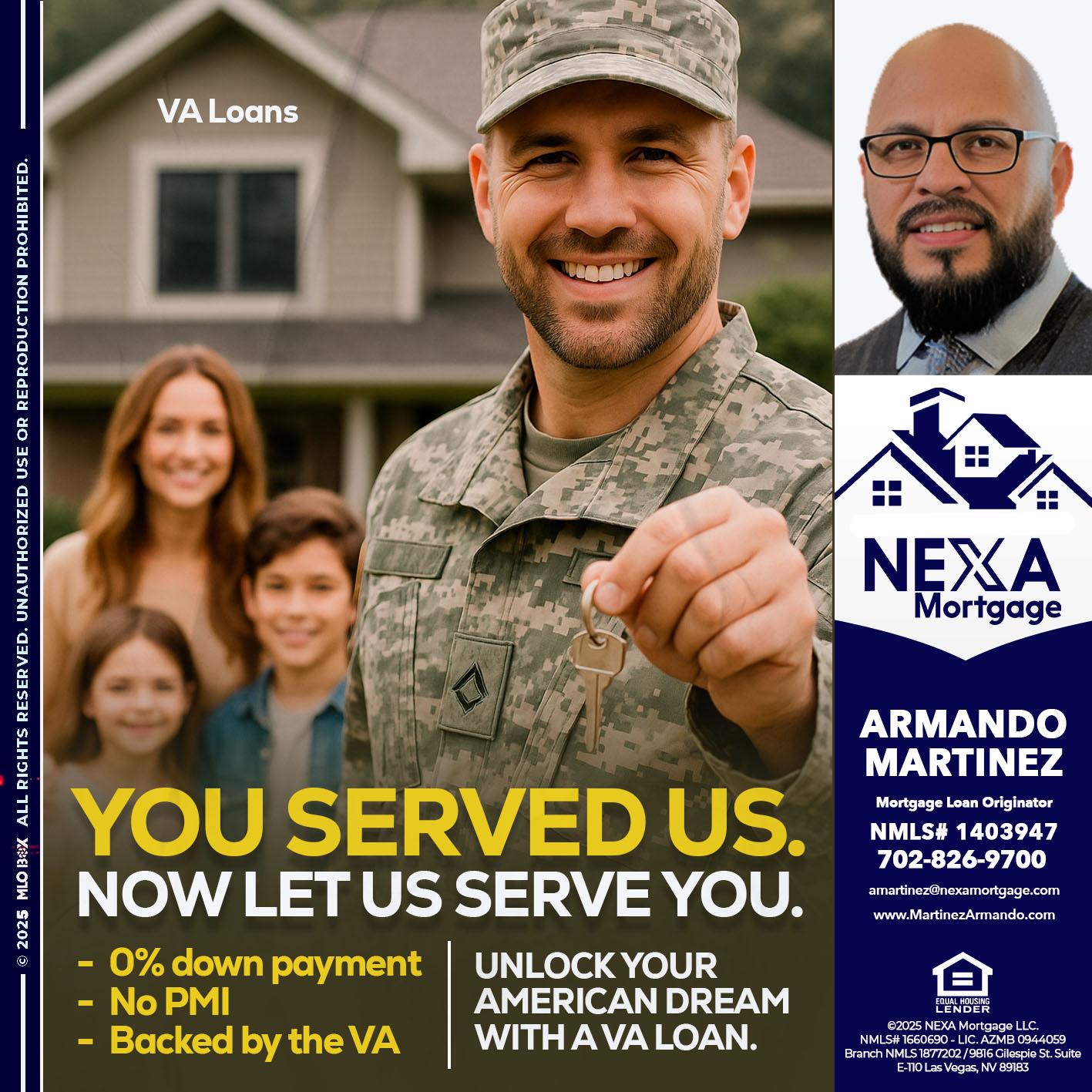 YOU DESERVED - Armando Martinez -Mortgage Loan Originator