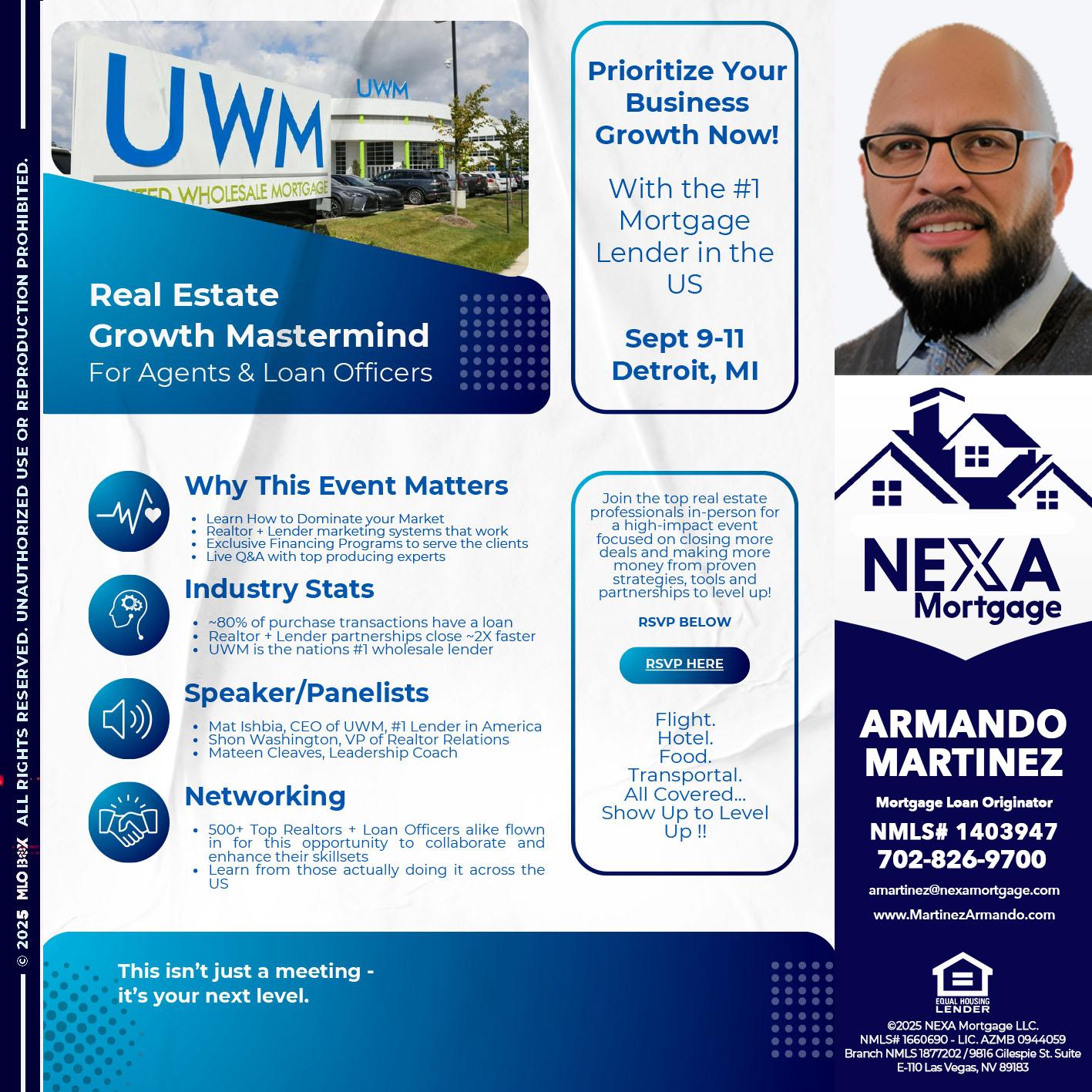 DETROIT TRIP - Armando Martinez -Mortgage Loan Originator