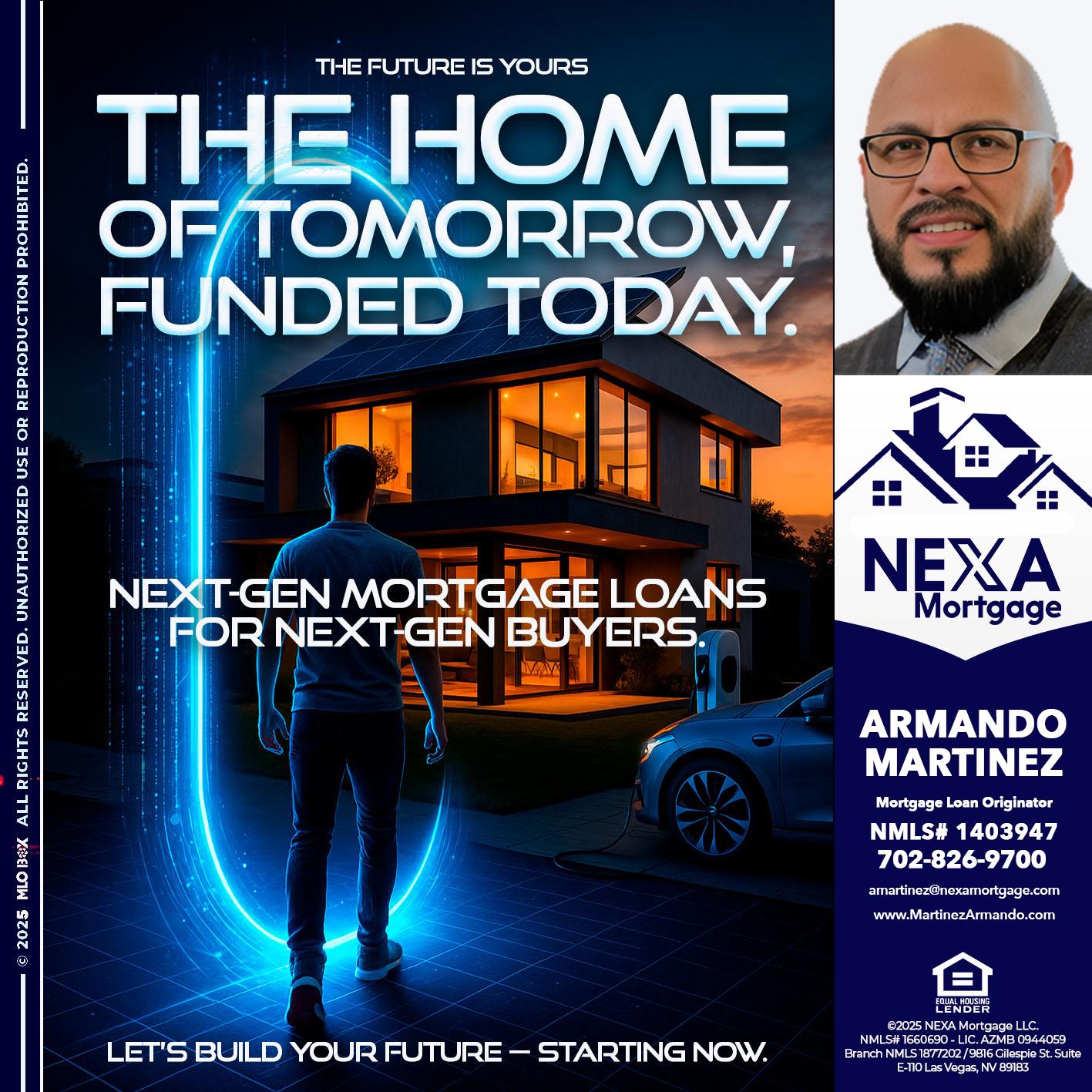 THE HOME - Armando Martinez -Mortgage Loan Originator