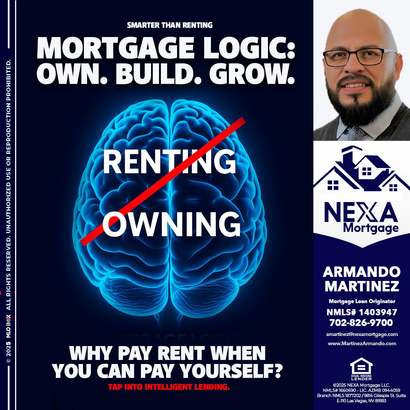 mortgage logic - Armando Martinez -Mortgage Loan Originator