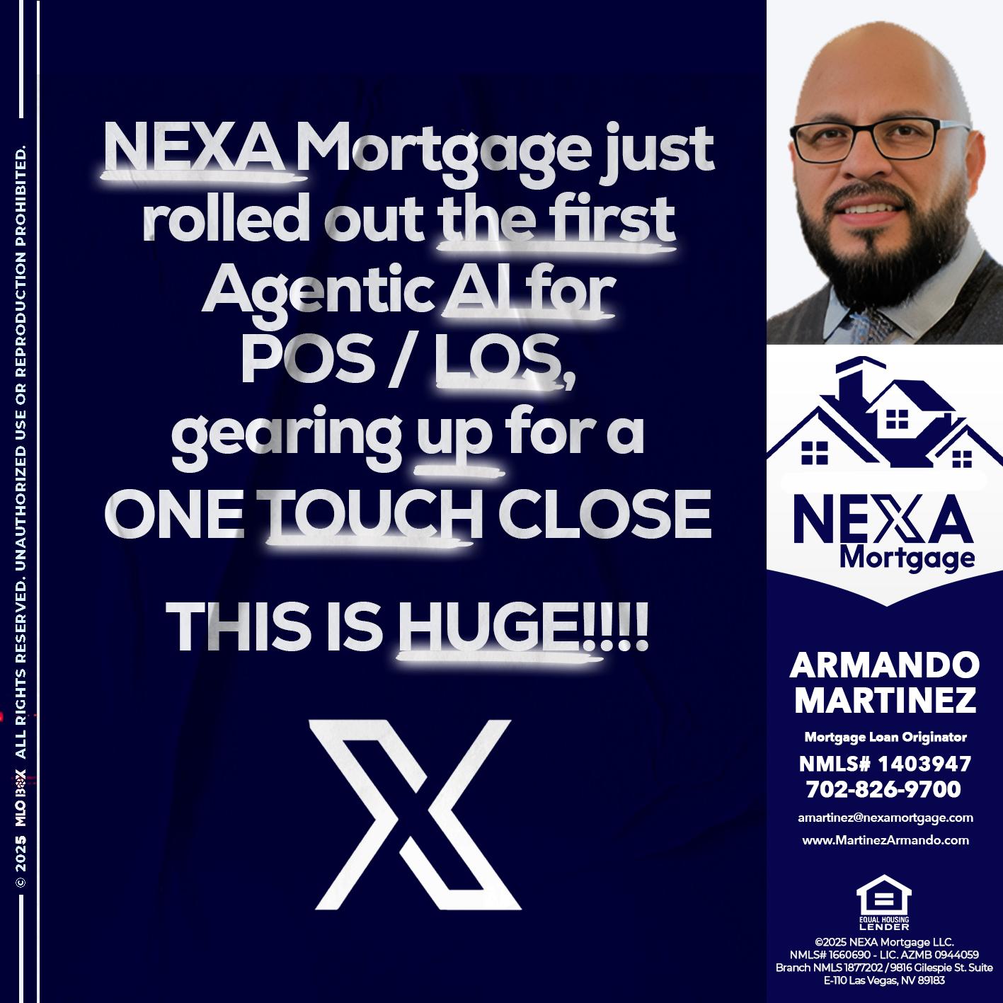 NEXA MORTGAGE - Armando Martinez -Mortgage Loan Originator