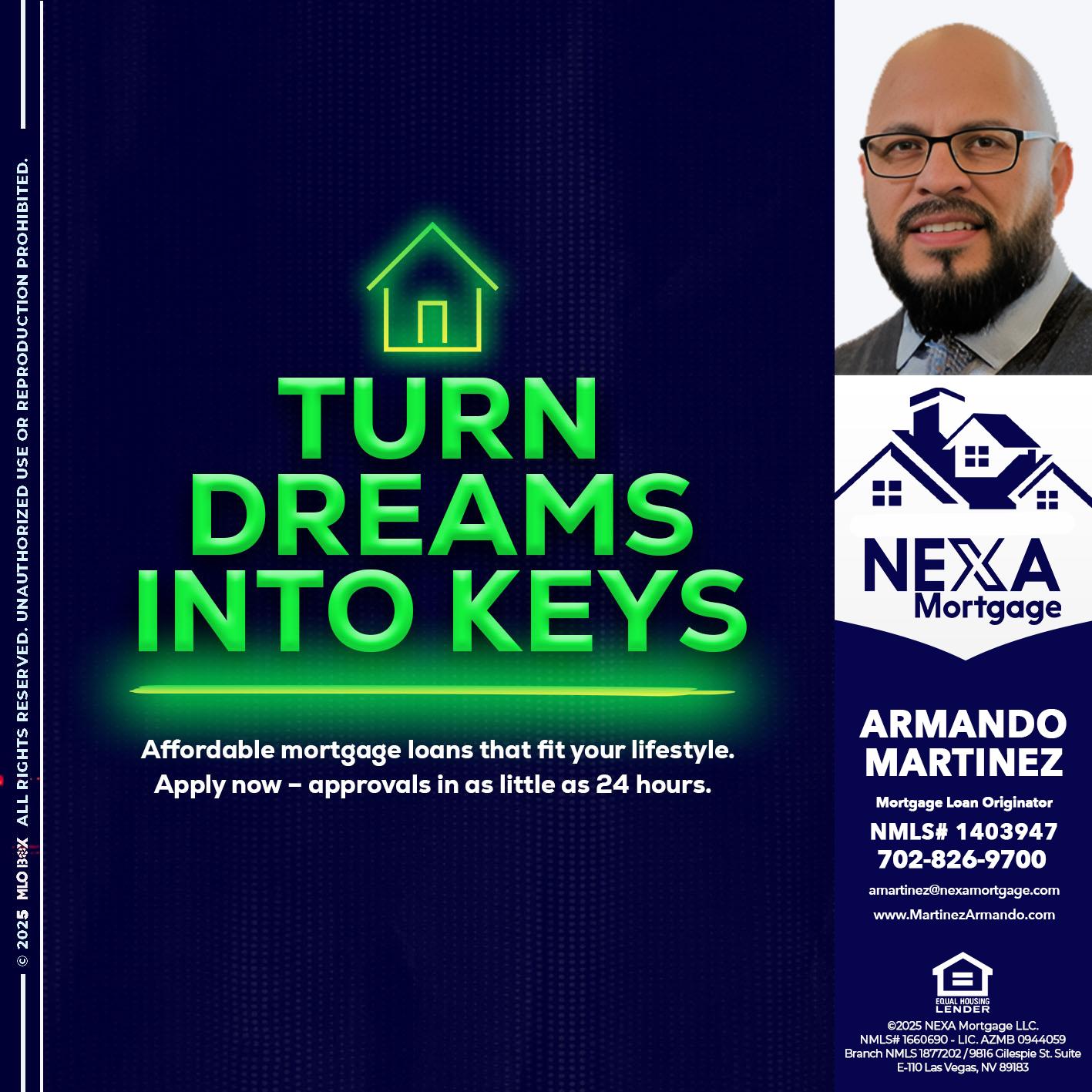 turn dreams - Armando Martinez -Mortgage Loan Originator