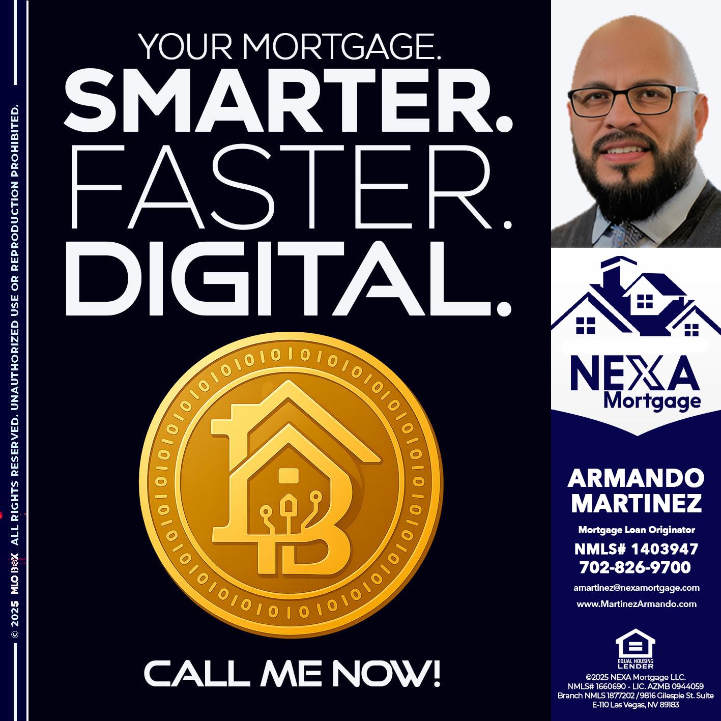 YOUR MORTGAGE - Armando Martinez -Mortgage Loan Originator