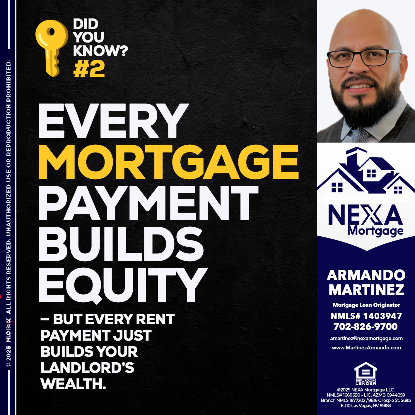 DID YOU KNOW? - Armando Martinez -Mortgage Loan Originator