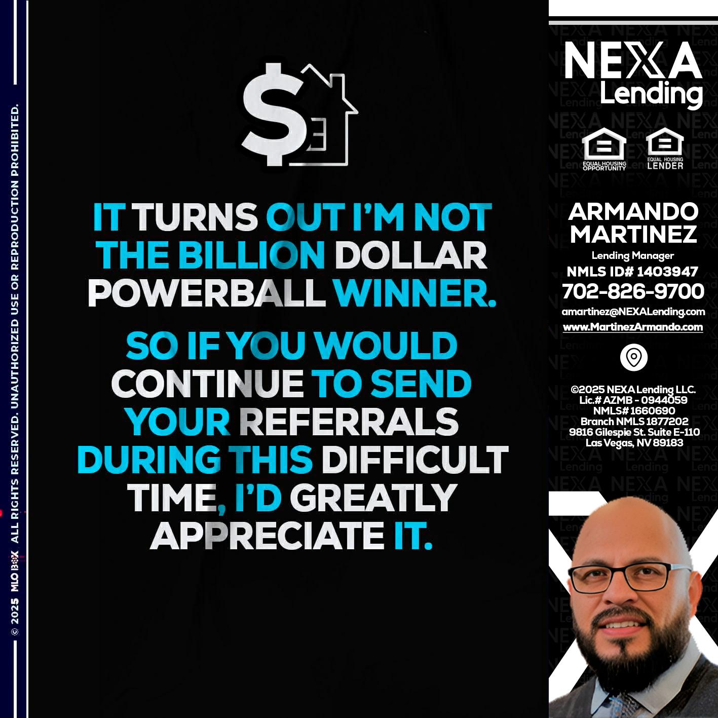 IT TURNS - Armando Martinez -Mortgage Loan Originator