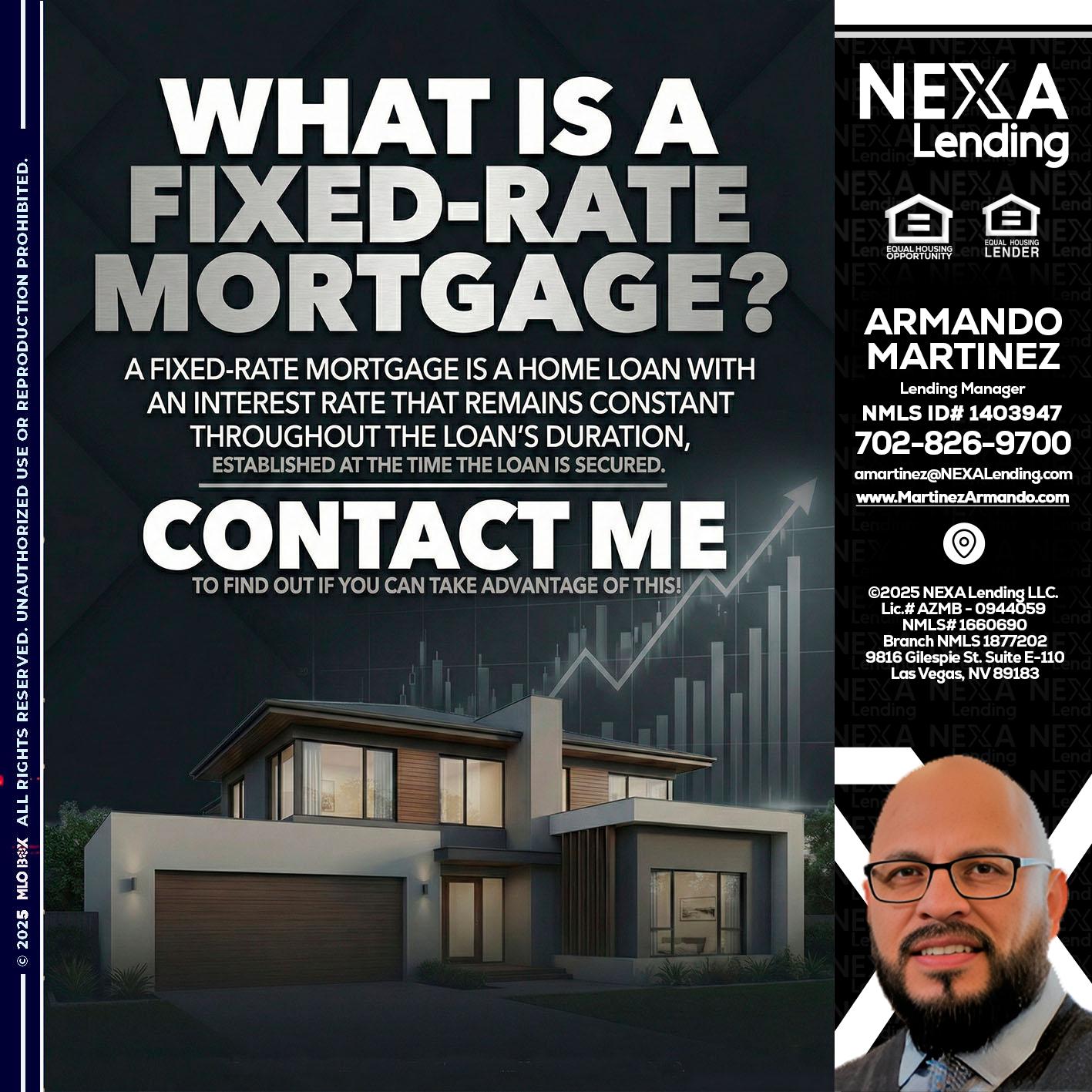 WHAT IS A - Armando Martinez -Mortgage Loan Originator