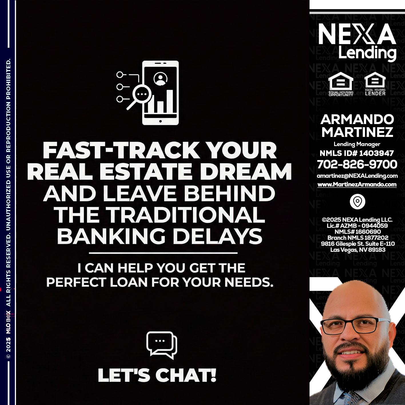FAST TRACK - Armando Martinez -Mortgage Loan Originator