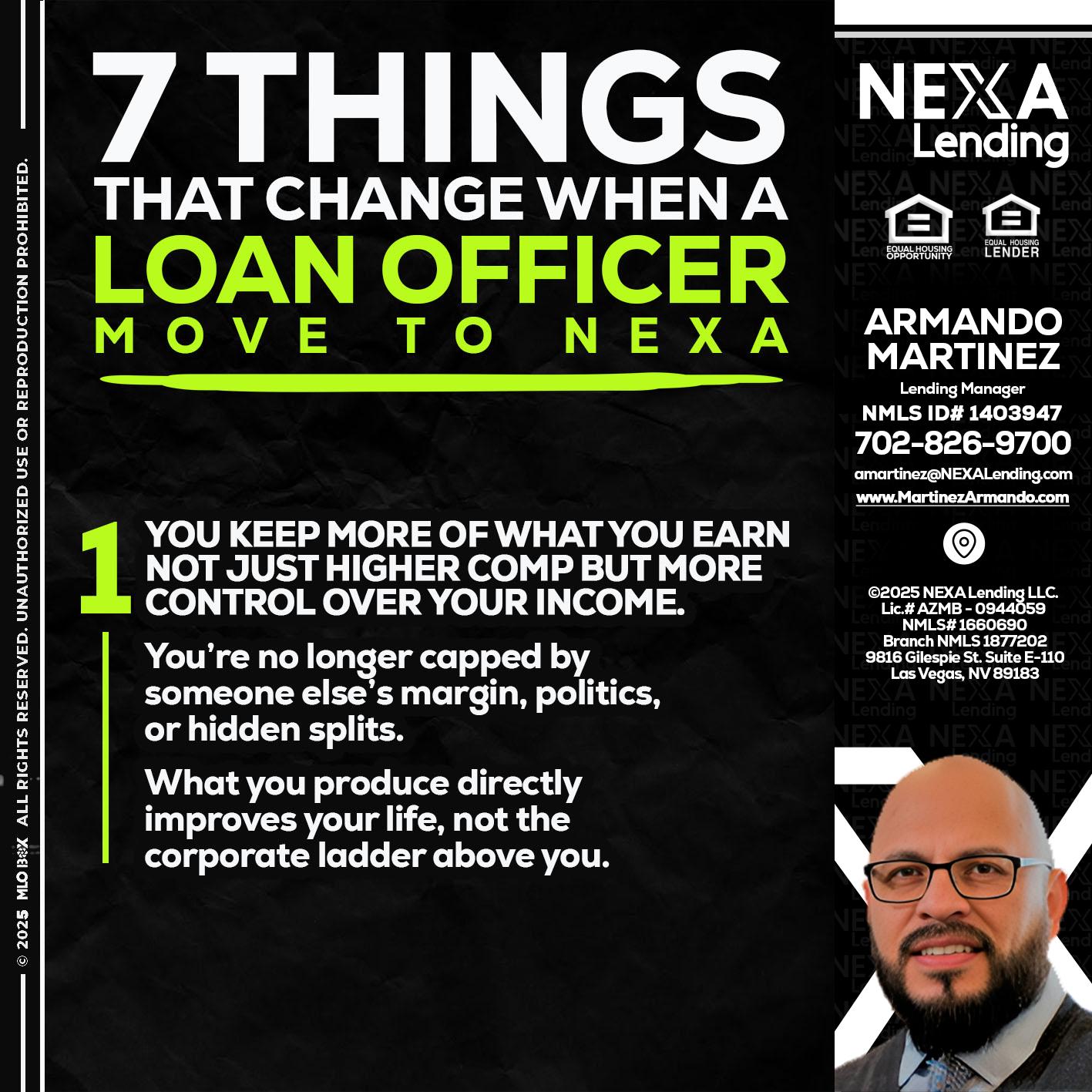 7 THINGS (1) - Armando Martinez -Mortgage Loan Originator