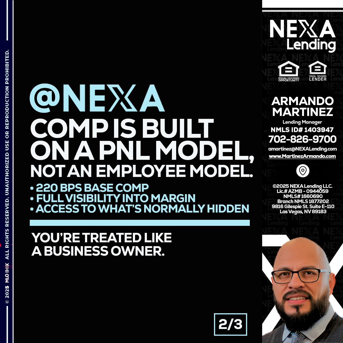 2 OF 3 - Armando Martinez -Mortgage Loan Originator