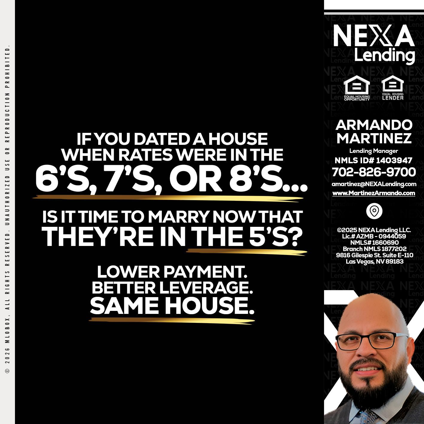 if you dated a house - Armando Martinez -Mortgage Loan Originator