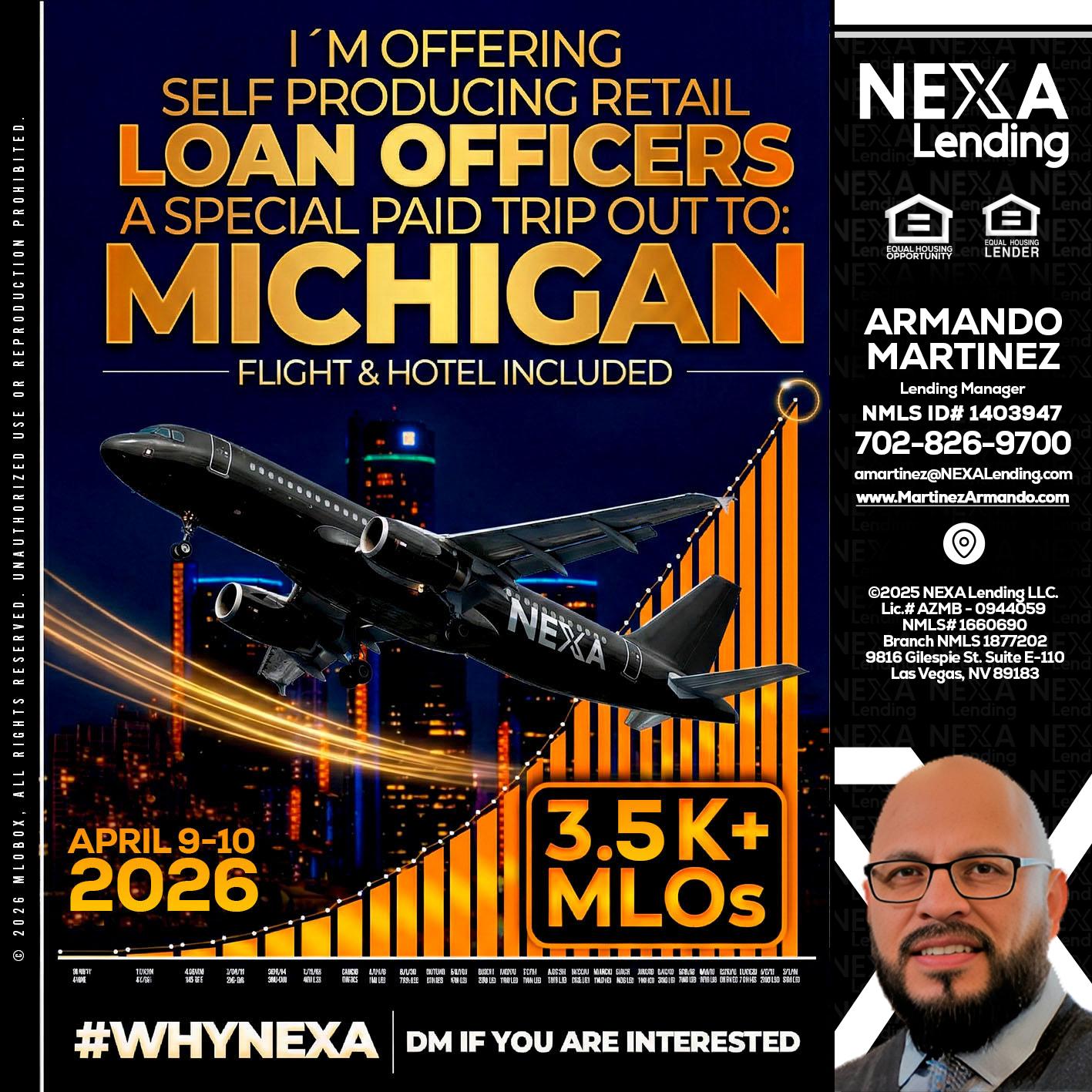 3.5K - Armando Martinez -Mortgage Loan Originator