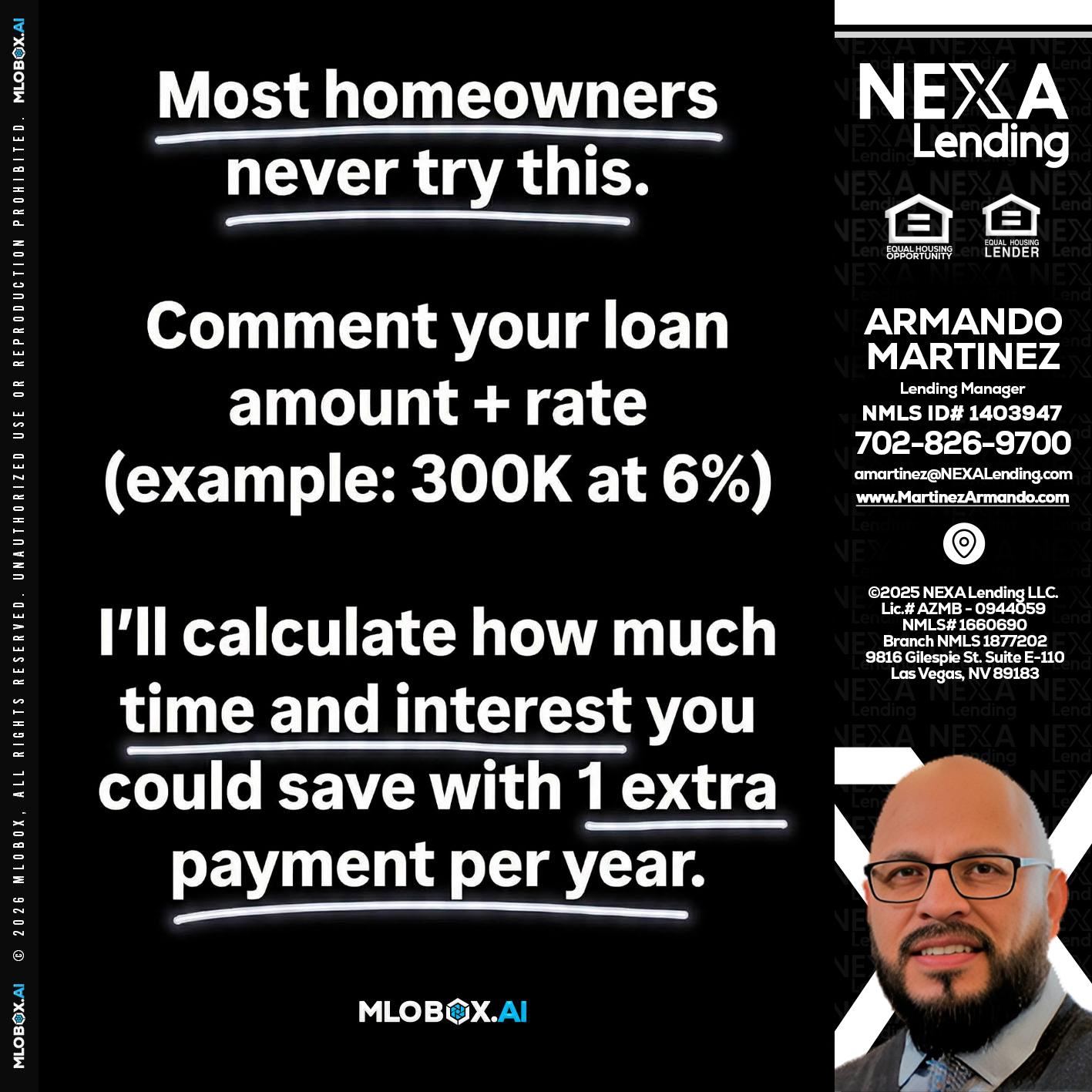 most owners - Armando Martinez -Mortgage Loan Originator
