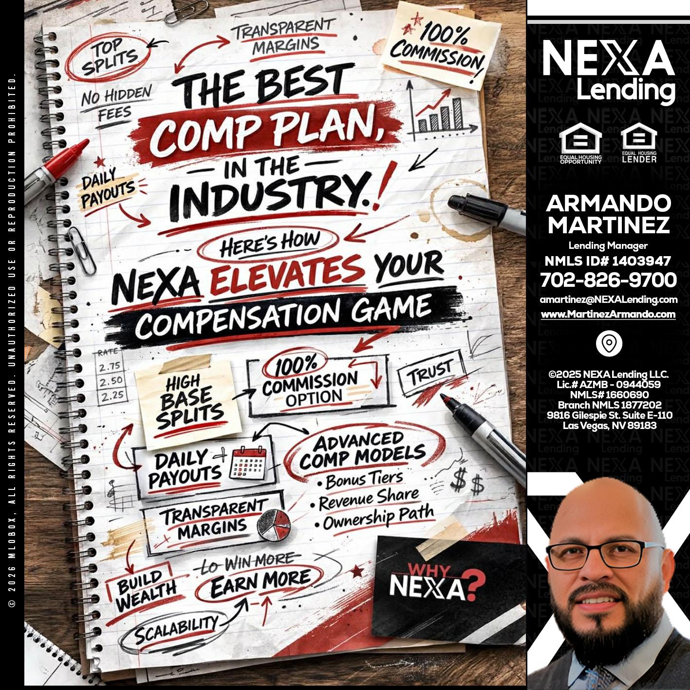 THE BEST COMP - Armando Martinez -Mortgage Loan Originator