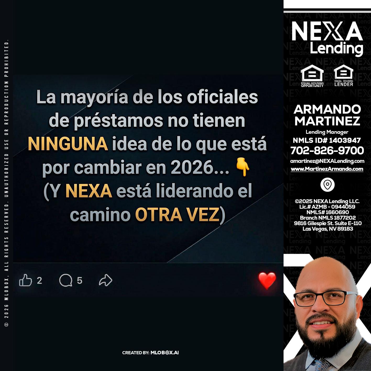 la mayoría de - Armando Martinez -Mortgage Loan Originator