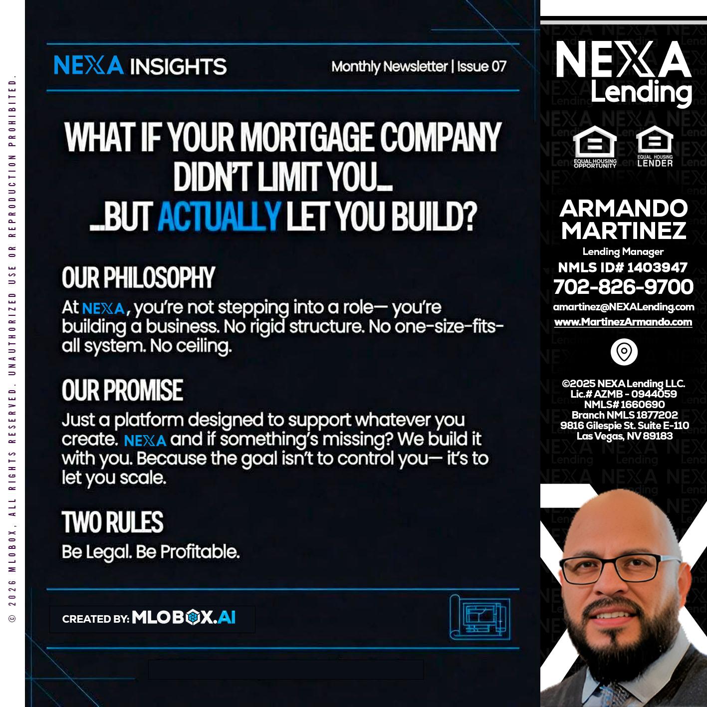 NEXA INSIGHTS - Armando Martinez -Mortgage Loan Originator