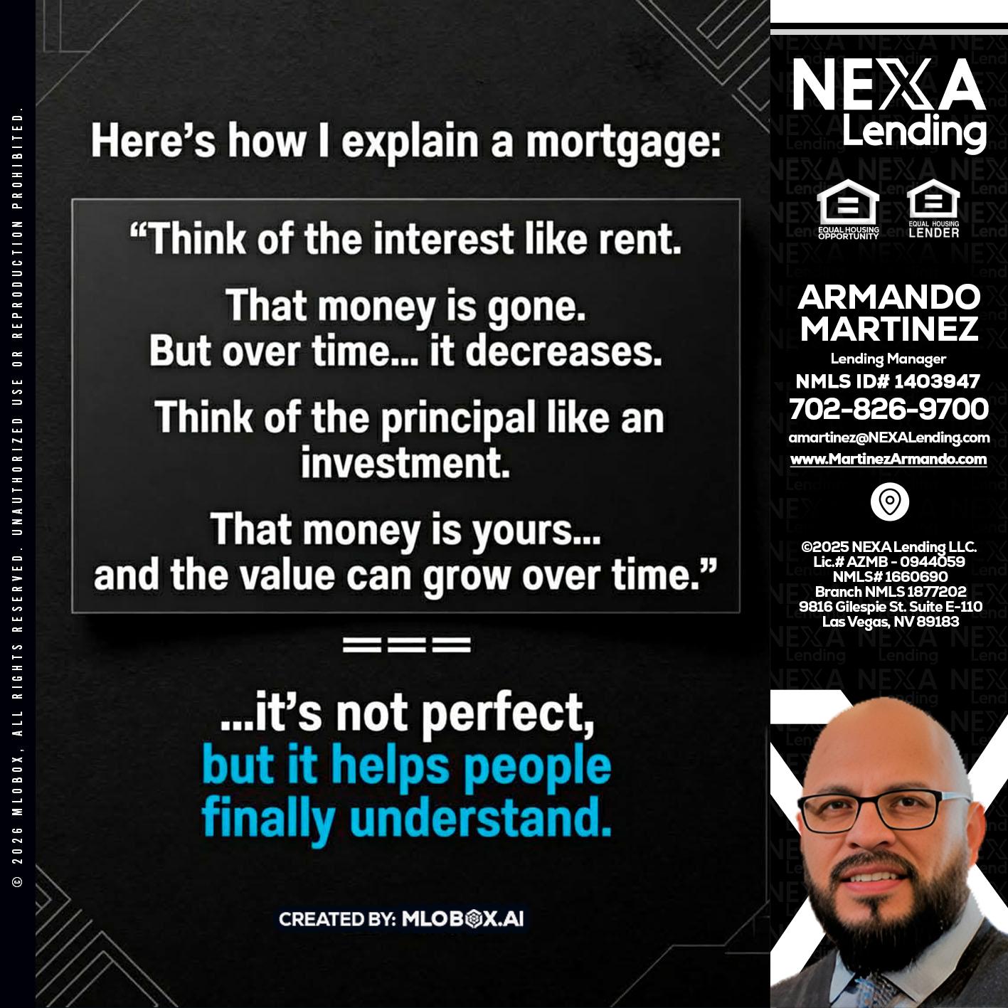 HERES NOW - Armando Martinez -Mortgage Loan Originator