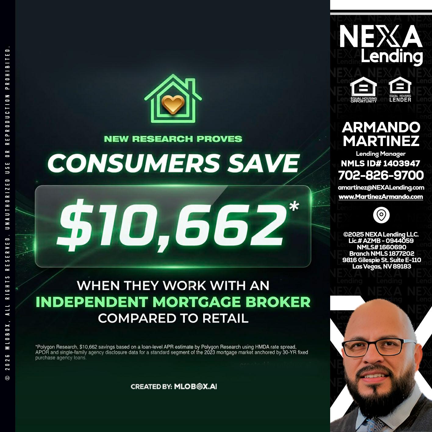 10,662 - Armando Martinez -Mortgage Loan Originator