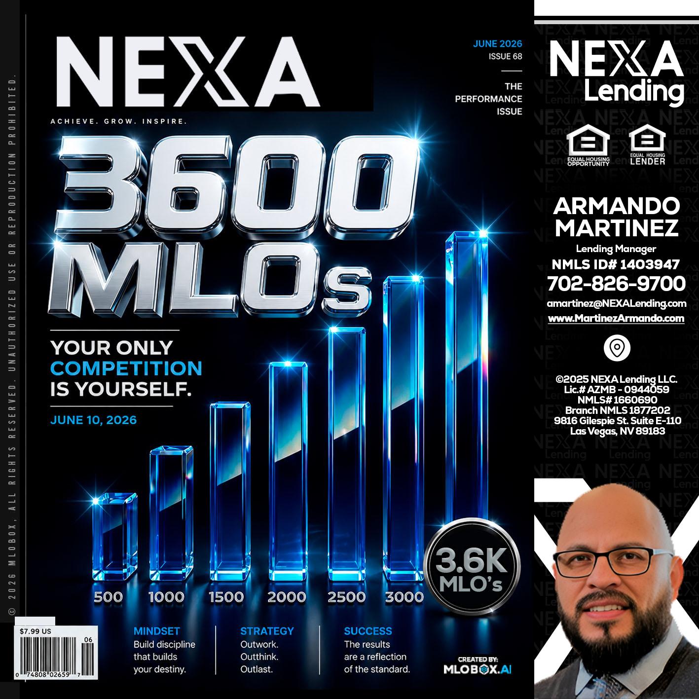 3600 MLOs - Armando Martinez -Mortgage Loan Originator