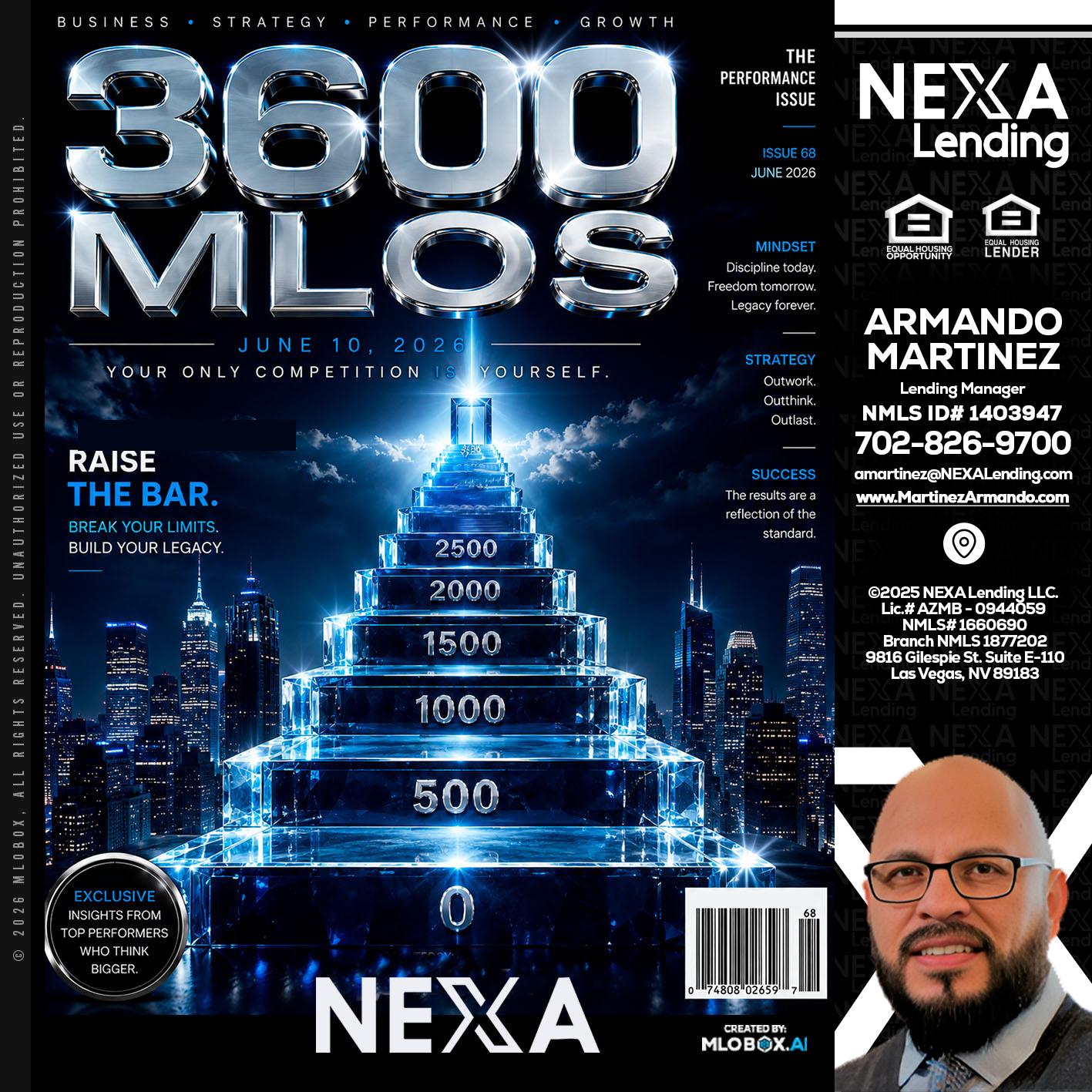 3600 MLOs - Armando Martinez -Mortgage Loan Originator